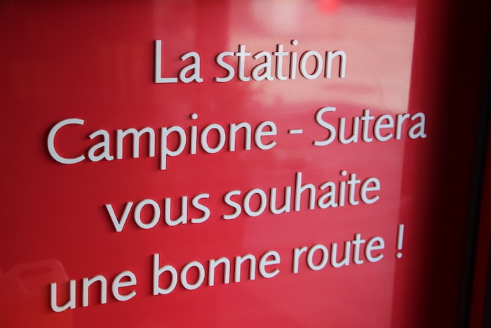 Station Campione Sutera à Beaufays